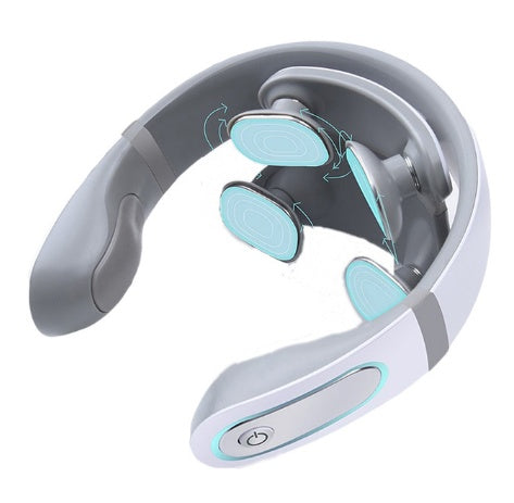 Wireless Electronic Neck Massager 4D Shiatsu Cervical Massager Stiff Neck Massage Health Care Therapy Pulse Pain Relief Wireless Electronic Neck Massager 4D Shiatsu Cervical Massager Stiff Neck Massage Health Care Therapy Pulse Pain Relief